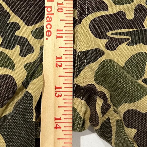 Stüssy 100% Cotton Camo Workgear Cargo Style Pants - Size 32 - Picture 10 of 16